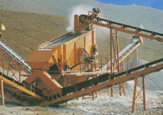 conveyor belt for sand  