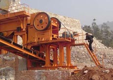 planta de la mineria con la maquina de explotacion minera  